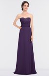 ColsBM Sadie Violet Elegant A-line Zip up Floor Length Beaded Bridesmaid Dresses