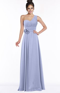 ColsBM Tegan Lavender Modern Sleeveless Zip up Chiffon Floor Length Flower Bridesmaid Dresses