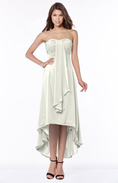 ColsBM Faith Ivory Plain A-line Sleeveless Zip up Chiffon Pick up Bridesmaid Dresses