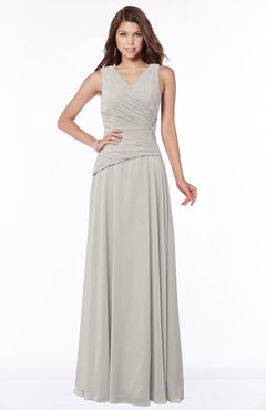 ColsBM Tracy Ashes Of Roses Modest A-line Sleeveless Zip up Chiffon Pick up Bridesmaid Dresses