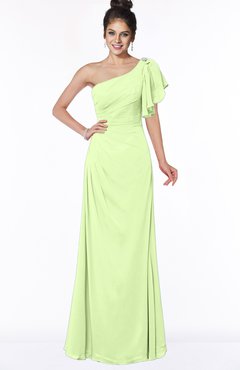 ColsBM Naomi Butterfly Glamorous A-line Short Sleeve Half Backless Chiffon Floor Length Bridesmaid Dresses