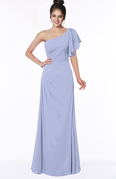 ColsBM Naomi Lavender Glamorous A-line Short Sleeve Half Backless Chiffon Floor Length Bridesmaid Dresses