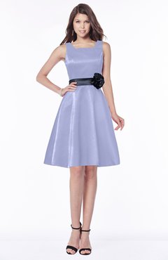 ColsBM Charli Lavender Elegant A-line Wide Square Zip up Sash Bridesmaid Dresses