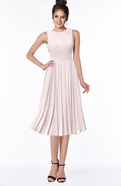 ColsBM Aileen Light Pink Gorgeous A-line Sleeveless Chiffon Pick up Bridesmaid Dresses