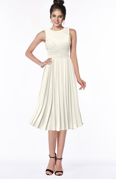 ColsBM Aileen Whisper White Gorgeous A-line Sleeveless Chiffon Pick up Bridesmaid Dresses