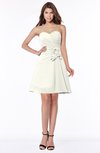 ColsBM Lindsay Ivory Glamorous A-line Sweetheart Sleeveless Chiffon Flower Bridesmaid Dresses