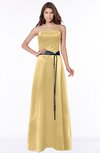 ColsBM Jazlynn Gold Luxury A-line Bateau Zip up Satin Floor Length Bridesmaid Dresses