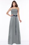 ColsBM Jazlynn Silver Sconce Luxury A-line Bateau Zip up Satin Floor Length Bridesmaid Dresses