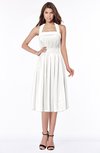 ColsBM Montana Cloud White Luxury A-line Sleeveless Chiffon Pleated Bridesmaid Dresses