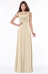 ColsBM Thea Novelle Peach Elegant Wide Square Sleeveless Half Backless Chiffon Beaded Bridesmaid Dresses