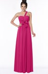 ColsBM Kaylin Beetroot Purple Gorgeous A-line One Shoulder Sleeveless Floor Length Bridesmaid Dresses
