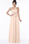 ColsBM Kaylin Peach Puree Gorgeous A-line One Shoulder Sleeveless Floor Length Bridesmaid Dresses
