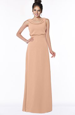 ColsBM Eileen Burnt Orange Gorgeous A-line Scoop Sleeveless Floor Length Bridesmaid Dresses