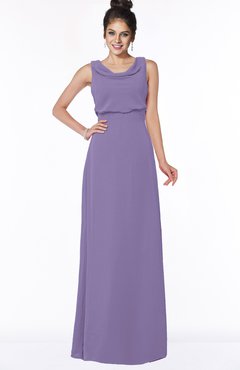 ColsBM Eileen Chalk Violet Gorgeous A-line Scoop Sleeveless Floor Length Bridesmaid Dresses