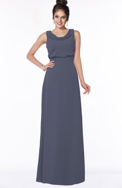 ColsBM Eileen Nightshadow Blue Gorgeous A-line Scoop Sleeveless Floor Length Bridesmaid Dresses