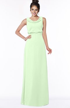 ColsBM Eileen Pale Green Gorgeous A-line Scoop Sleeveless Floor Length Bridesmaid Dresses