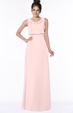 ColsBM Eileen Pastel Pink Gorgeous A-line Scoop Sleeveless Floor Length Bridesmaid Dresses