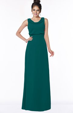 ColsBM Eileen Shaded Spruce Gorgeous A-line Scoop Sleeveless Floor Length Bridesmaid Dresses