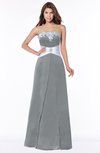 ColsBM Alivia Silver Sconce Glamorous A-line Bateau Sleeveless Half Backless Flower Bridesmaid Dresses
