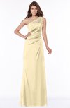 ColsBM Kathleen Cornhusk Mature A-line One Shoulder Half Backless Floor Length Lace Bridesmaid Dresses