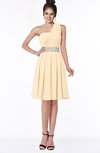 ColsBM Mabel Marzipan Gorgeous A-line One Shoulder Sleeveless Half Backless Chiffon Bridesmaid Dresses