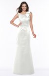 ColsBM Hayley Ivory Gorgeous A-line Sleeveless Satin Floor Length Bow Bridesmaid Dresses