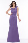 ColsBM Hayley Lilac Gorgeous A-line Sleeveless Satin Floor Length Bow Bridesmaid Dresses