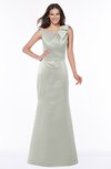 ColsBM Hayley Platinum Gorgeous A-line Sleeveless Satin Floor Length Bow Bridesmaid Dresses