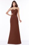 ColsBM Cara Ketchup Modest A-line Sleeveless Half Backless Floor Length Ruching Bridesmaid Dresses