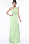 ColsBM Daniela Seacrest Glamorous A-line Sleeveless Zip up Chiffon Ruching Bridesmaid Dresses