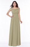 ColsBM Lillian Candied Ginger Gorgeous A-line Short Sleeve Zip up Chiffon Floor Length Bridesmaid Dresses