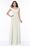 ColsBM Lillian Ivory Gorgeous A-line Short Sleeve Zip up Chiffon Floor Length Bridesmaid Dresses