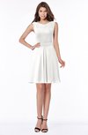 ColsBM Maisie Cloud White Plain A-line Sleeveless Chiffon Plainness Bridesmaid Dresses