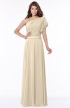 ColsBM Alexia Novelle Peach Modest A-line Zip up Chiffon Floor Length Ruching Bridesmaid Dresses