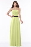 ColsBM Jaliyah Lime Sherbet Mature A-line Strapless Zip up Chiffon Bridesmaid Dresses