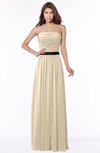 ColsBM Jaliyah Novelle Peach Mature A-line Strapless Zip up Chiffon Bridesmaid Dresses