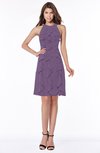 ColsBM Kathryn Chinese Violet Sexy A-line Sleeveless Zip up Chiffon Bridesmaid Dresses