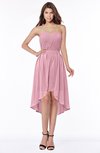 ColsBM Anahi Light Coral Gorgeous A-line Strapless Half Backless Ruching Bridesmaid Dresses