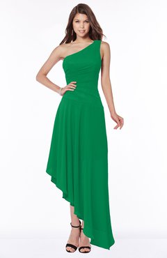 ColsBM Maggie Jelly Bean Luxury A-line Zip up Chiffon Floor Length Ruching Bridesmaid Dresses