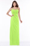 ColsBM Vanessa Sharp Green Glamorous A-line Sweetheart Half Backless Chiffon Floor Length Bridesmaid Dresses