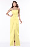 ColsBM Kenna Daffodil Gorgeous A-line Sleeveless Half Backless Satin Floor Length Bridesmaid Dresses