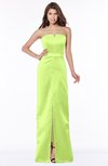 ColsBM Kenna Sharp Green Gorgeous A-line Sleeveless Half Backless Satin Floor Length Bridesmaid Dresses