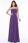 ColsBM Anne Dark Purple Modern A-line Bateau Sleeveless Half Backless Floor Length Bridesmaid Dresses