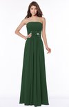 ColsBM Anne Hunter Green Modern A-line Bateau Sleeveless Half Backless Floor Length Bridesmaid Dresses