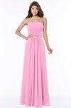 ColsBM Anne Pink Modern A-line Bateau Sleeveless Half Backless Floor Length Bridesmaid Dresses