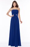 ColsBM Anne Sodalite Blue Modern A-line Bateau Sleeveless Half Backless Floor Length Bridesmaid Dresses
