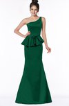 ColsBM Brittany Alpine Green Elegant Mermaid Sleeveless Satin Floor Length Bridesmaid Dresses