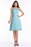 ColsBM Marilyn Aqua Elegant A-line Scoop Sleeveless Lace Bridesmaid Dresses