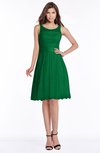 ColsBM Marilyn Green Elegant A-line Scoop Sleeveless Lace Bridesmaid Dresses