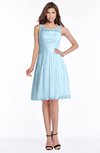 ColsBM Marilyn Ice Blue Elegant A-line Scoop Sleeveless Lace Bridesmaid Dresses